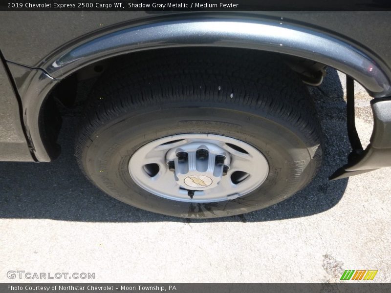 Shadow Gray Metallic / Medium Pewter 2019 Chevrolet Express 2500 Cargo WT