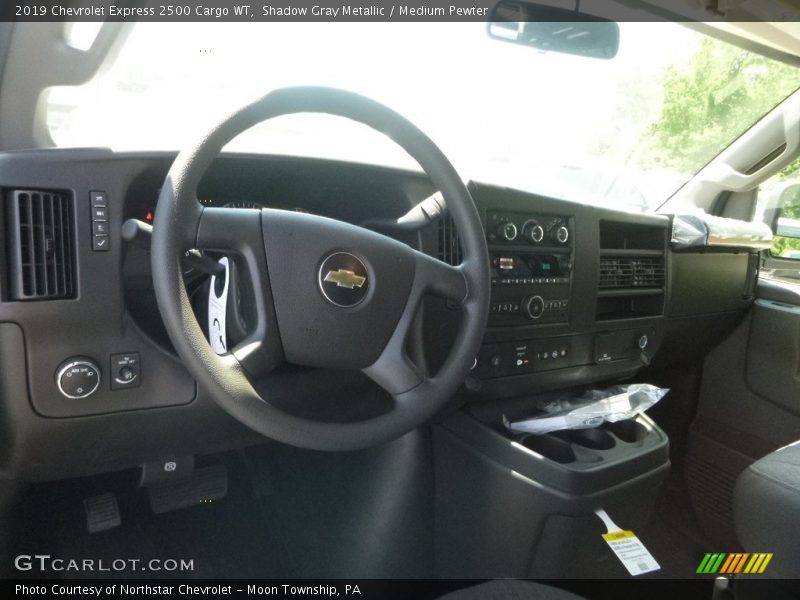 Shadow Gray Metallic / Medium Pewter 2019 Chevrolet Express 2500 Cargo WT
