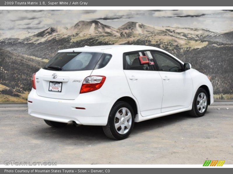 Super White / Ash Gray 2009 Toyota Matrix 1.8