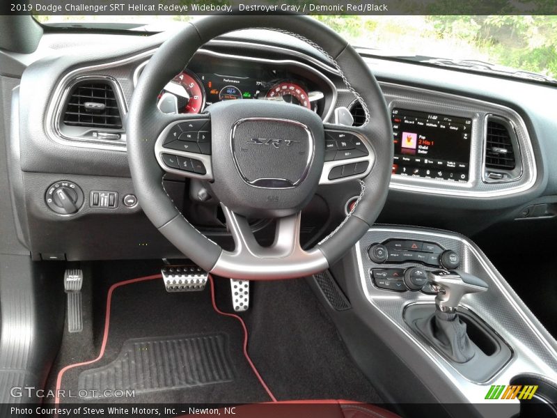 Dashboard of 2019 Challenger SRT Hellcat Redeye Widebody