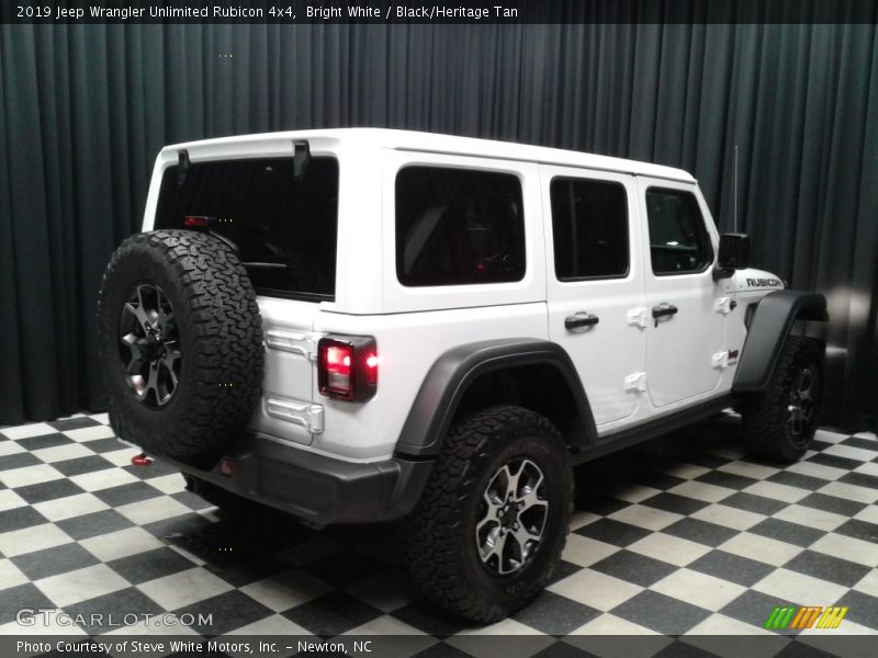 Bright White / Black/Heritage Tan 2019 Jeep Wrangler Unlimited Rubicon 4x4