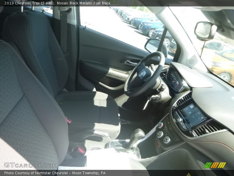 Mosaic Black Metallic / Jet Black 2019 Chevrolet Trax LS AWD