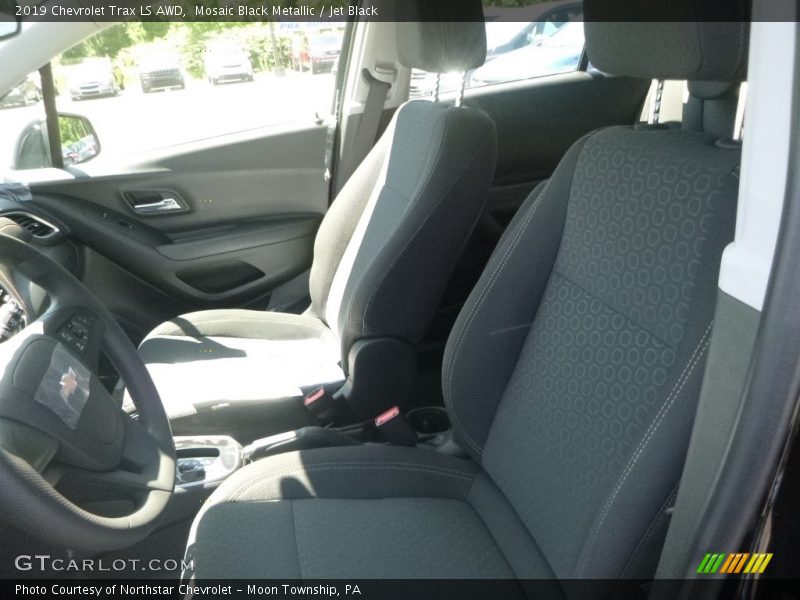 Mosaic Black Metallic / Jet Black 2019 Chevrolet Trax LS AWD