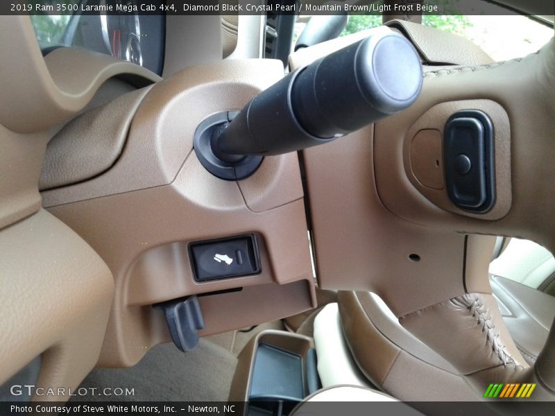 Controls of 2019 3500 Laramie Mega Cab 4x4