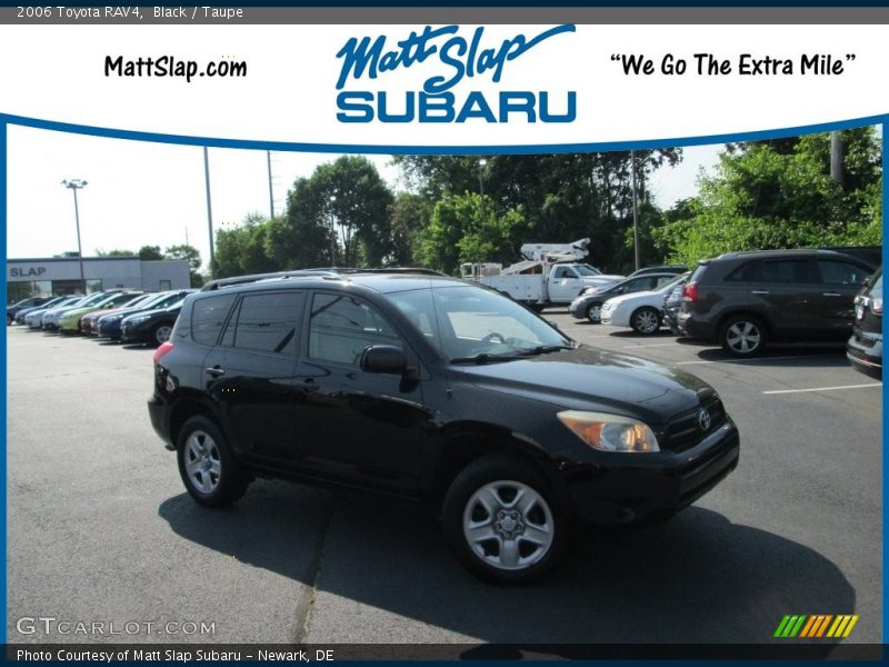 Black / Taupe 2006 Toyota RAV4