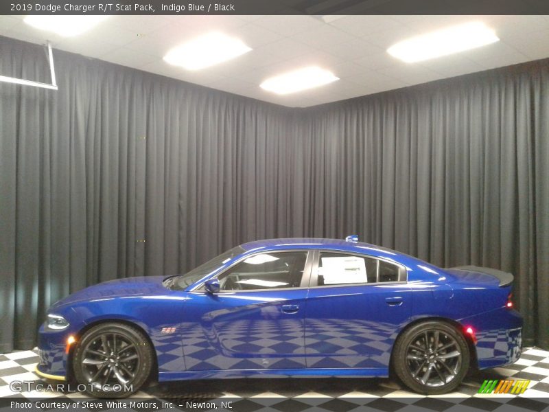 Indigo Blue / Black 2019 Dodge Charger R/T Scat Pack