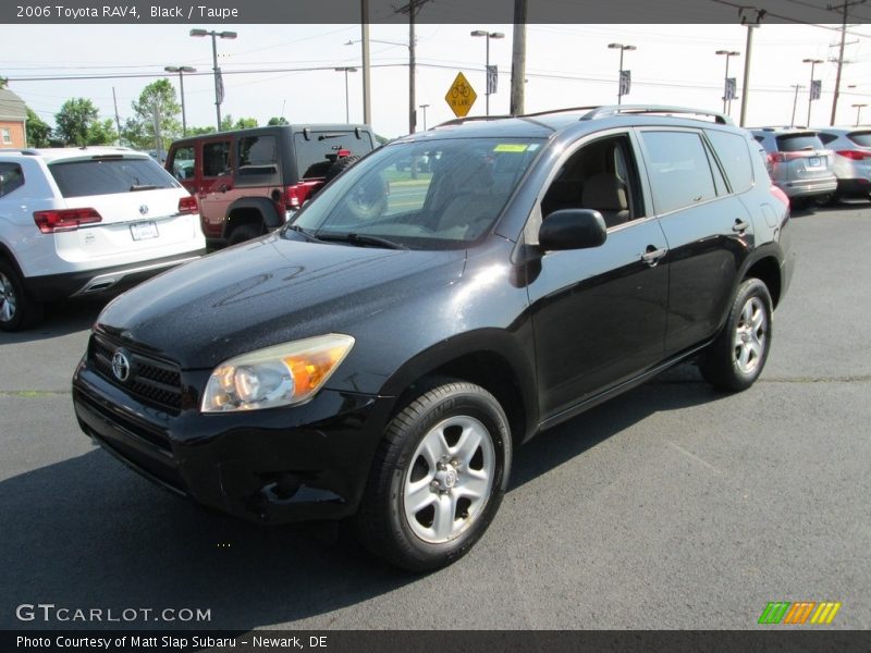 Black / Taupe 2006 Toyota RAV4