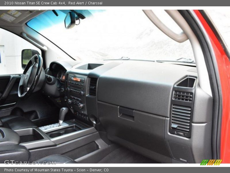 Red Alert / Charcoal 2010 Nissan Titan SE Crew Cab 4x4