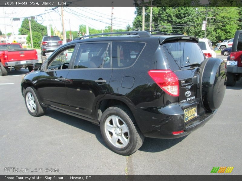 Black / Taupe 2006 Toyota RAV4