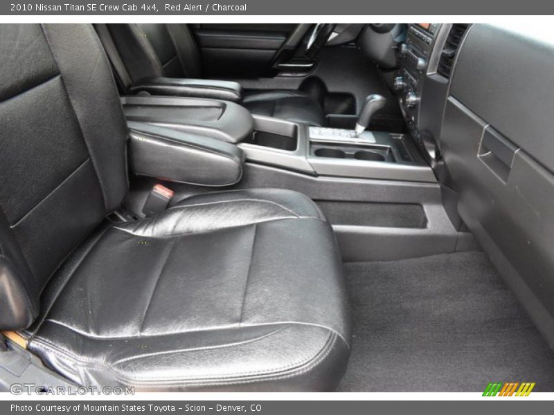 Red Alert / Charcoal 2010 Nissan Titan SE Crew Cab 4x4