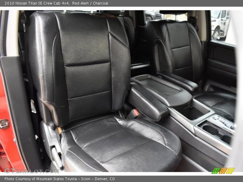 Red Alert / Charcoal 2010 Nissan Titan SE Crew Cab 4x4