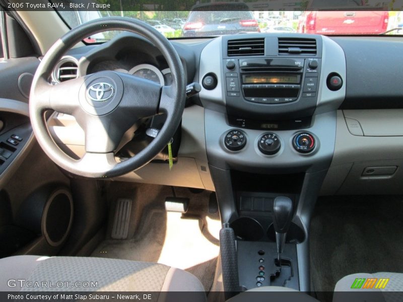 Black / Taupe 2006 Toyota RAV4