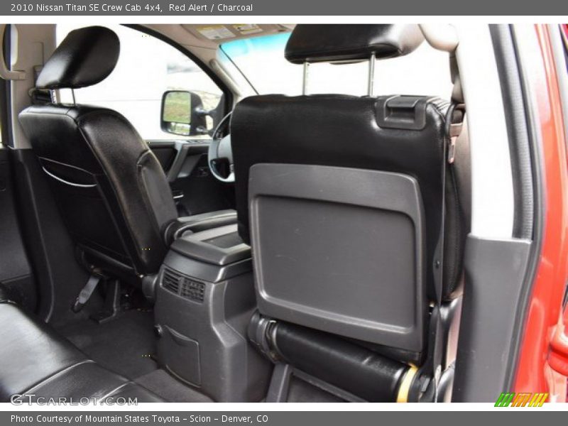 Red Alert / Charcoal 2010 Nissan Titan SE Crew Cab 4x4