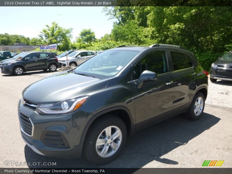 Nightfall Gray Metallic / Jet Black 2019 Chevrolet Trax LT AWD