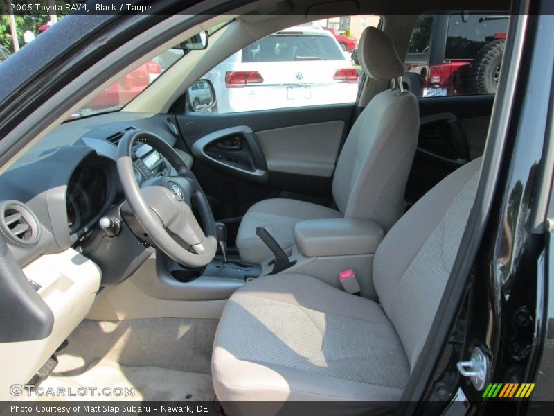 Black / Taupe 2006 Toyota RAV4