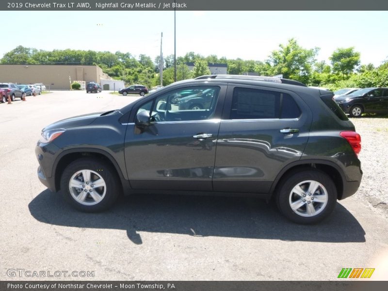 Nightfall Gray Metallic / Jet Black 2019 Chevrolet Trax LT AWD