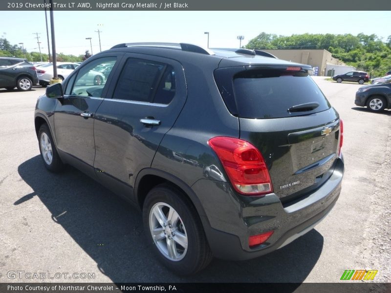 Nightfall Gray Metallic / Jet Black 2019 Chevrolet Trax LT AWD