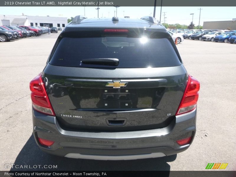 Nightfall Gray Metallic / Jet Black 2019 Chevrolet Trax LT AWD