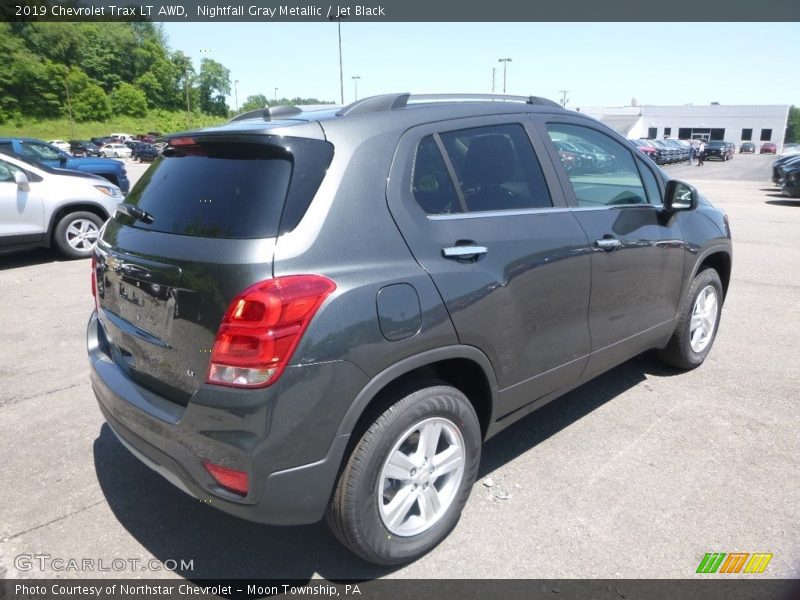Nightfall Gray Metallic / Jet Black 2019 Chevrolet Trax LT AWD