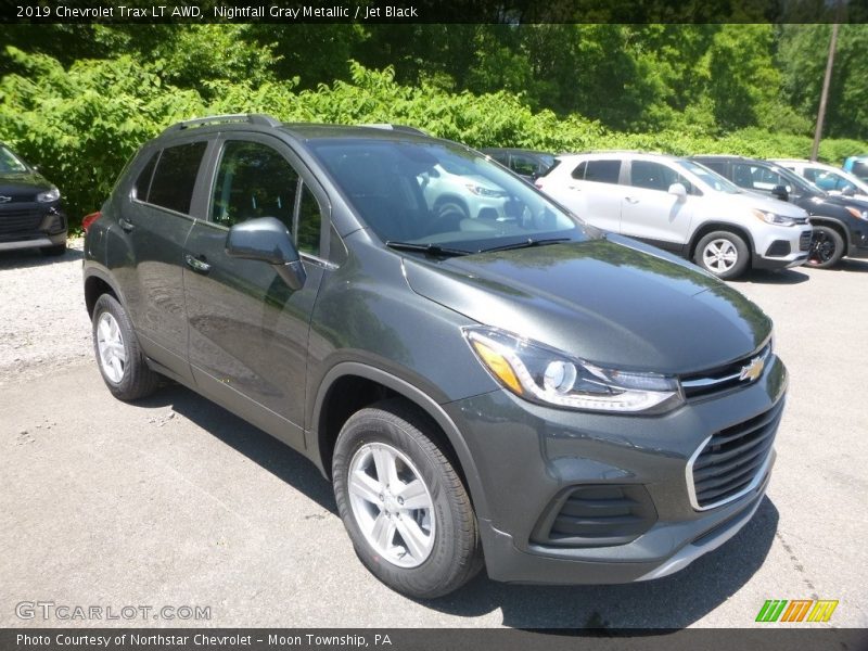 Nightfall Gray Metallic / Jet Black 2019 Chevrolet Trax LT AWD