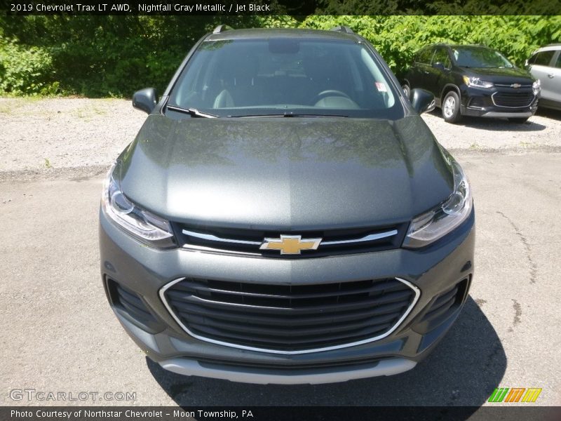 Nightfall Gray Metallic / Jet Black 2019 Chevrolet Trax LT AWD