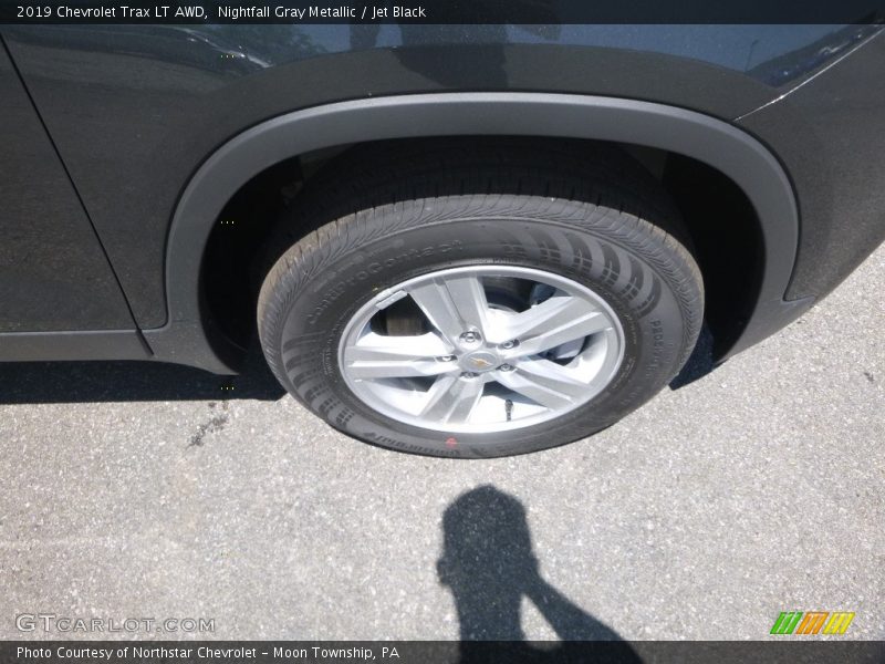 Nightfall Gray Metallic / Jet Black 2019 Chevrolet Trax LT AWD