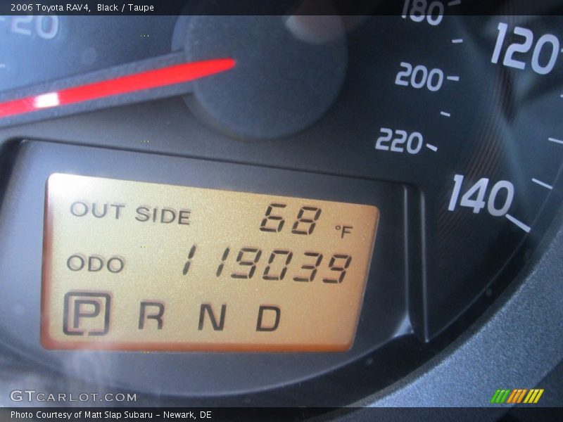 Black / Taupe 2006 Toyota RAV4