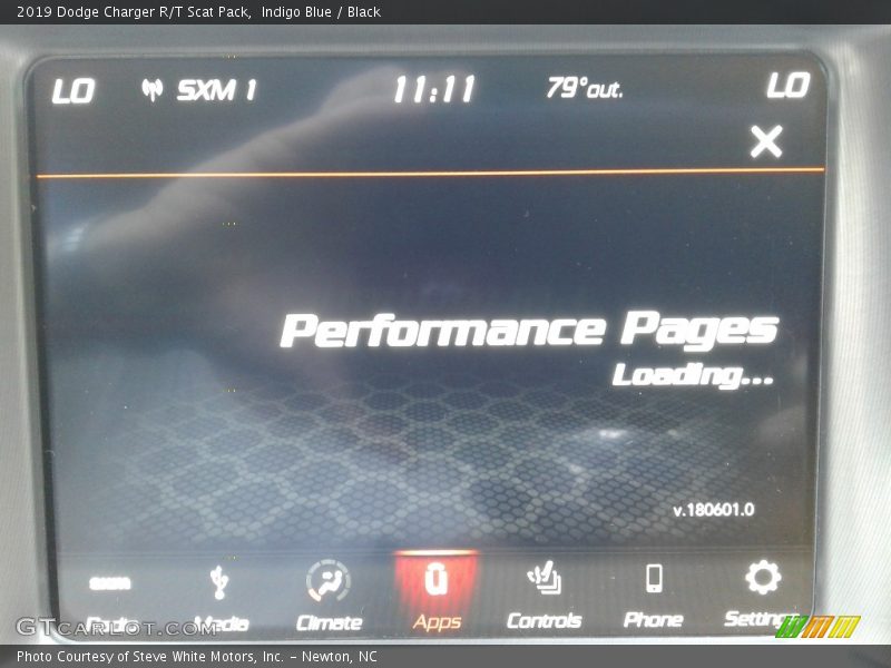 Indigo Blue / Black 2019 Dodge Charger R/T Scat Pack