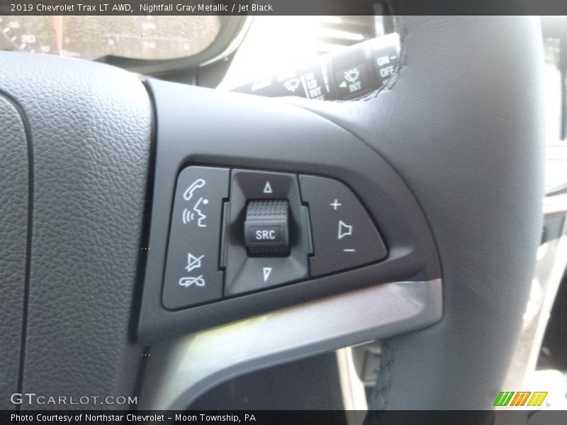 Nightfall Gray Metallic / Jet Black 2019 Chevrolet Trax LT AWD