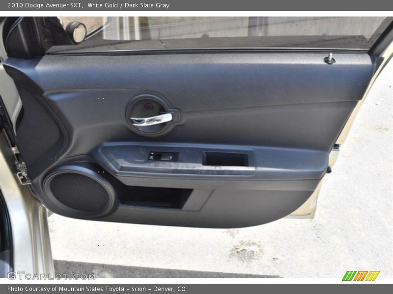 White Gold / Dark Slate Gray 2010 Dodge Avenger SXT
