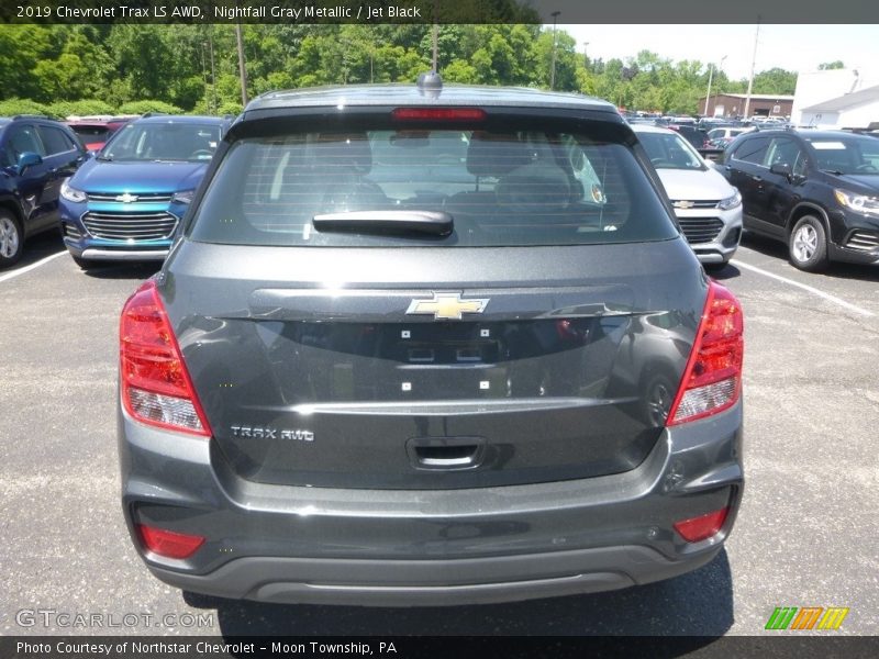 Nightfall Gray Metallic / Jet Black 2019 Chevrolet Trax LS AWD