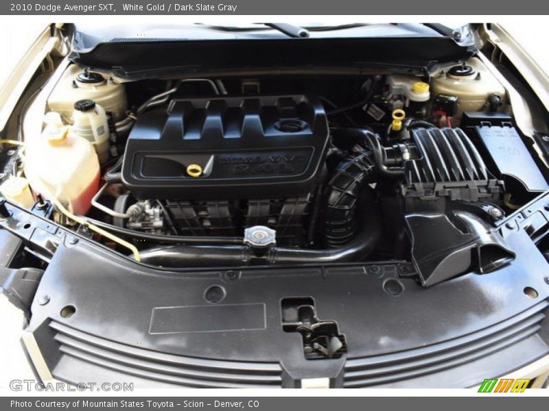 White Gold / Dark Slate Gray 2010 Dodge Avenger SXT