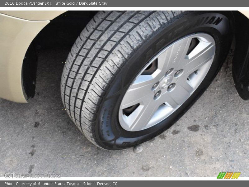 White Gold / Dark Slate Gray 2010 Dodge Avenger SXT