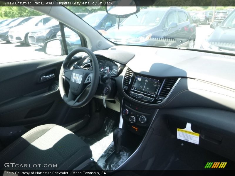 Nightfall Gray Metallic / Jet Black 2019 Chevrolet Trax LS AWD