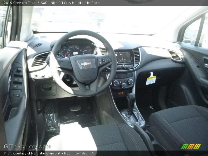 Nightfall Gray Metallic / Jet Black 2019 Chevrolet Trax LS AWD