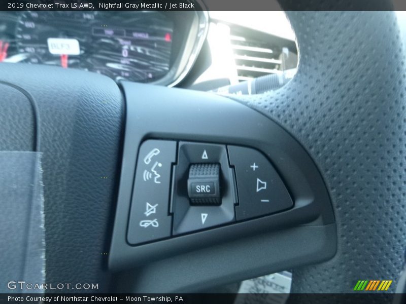 Nightfall Gray Metallic / Jet Black 2019 Chevrolet Trax LS AWD