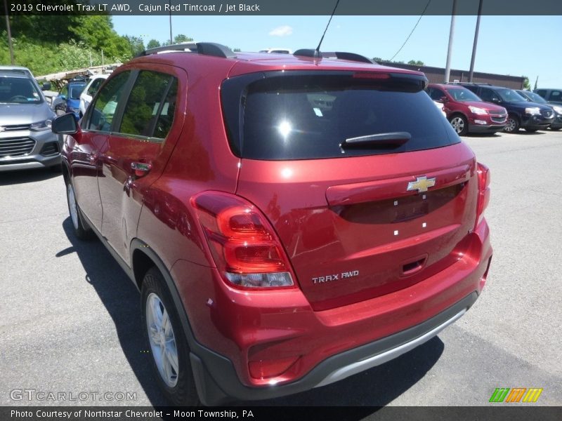 Cajun Red Tintcoat / Jet Black 2019 Chevrolet Trax LT AWD