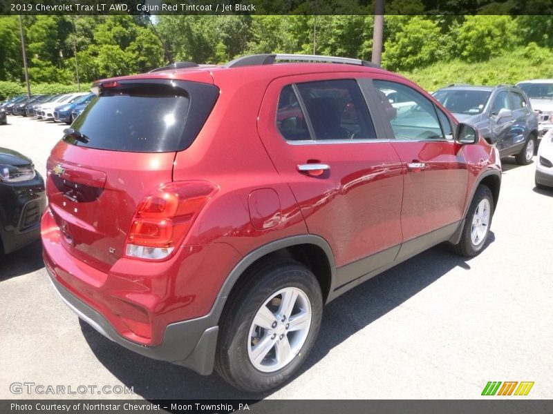 Cajun Red Tintcoat / Jet Black 2019 Chevrolet Trax LT AWD