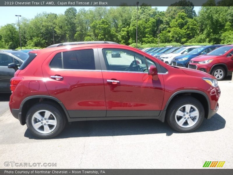 Cajun Red Tintcoat / Jet Black 2019 Chevrolet Trax LT AWD