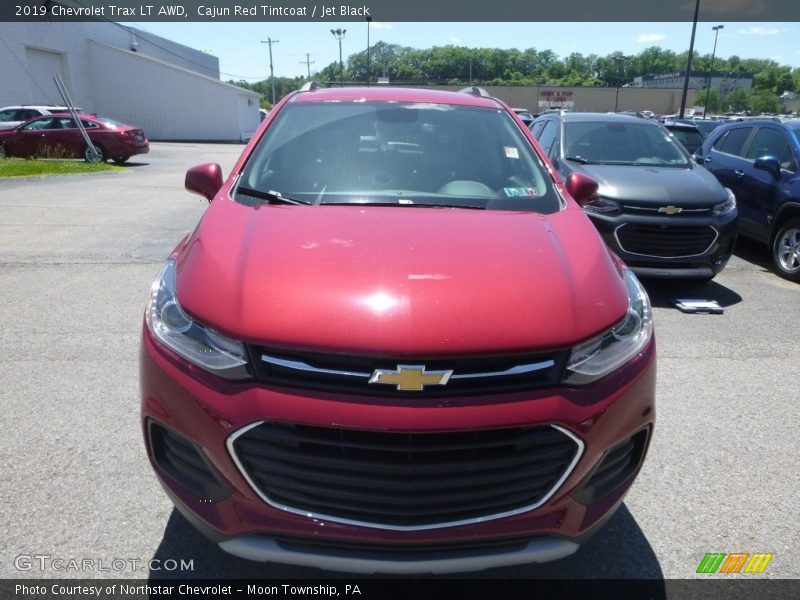 Cajun Red Tintcoat / Jet Black 2019 Chevrolet Trax LT AWD