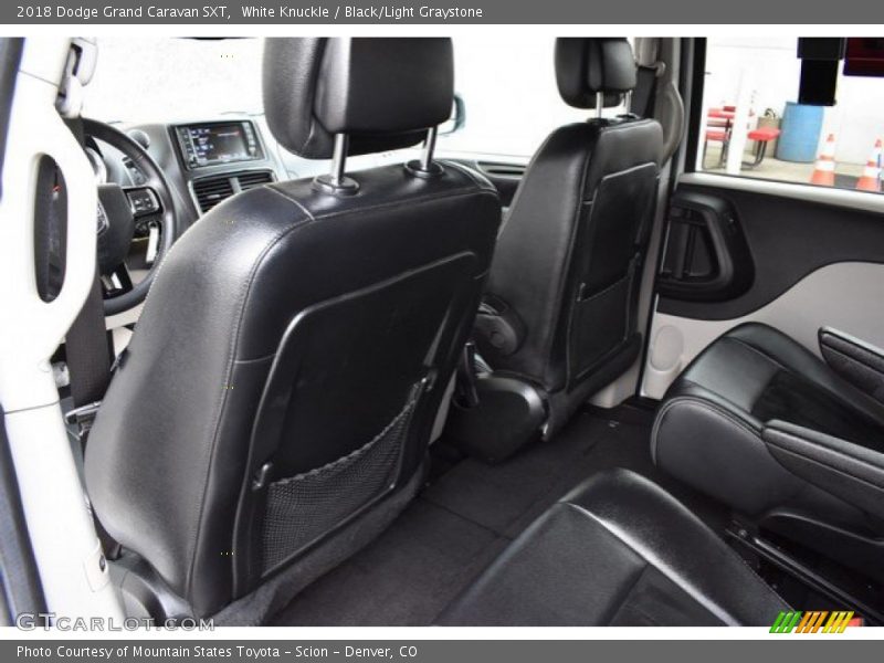 White Knuckle / Black/Light Graystone 2018 Dodge Grand Caravan SXT