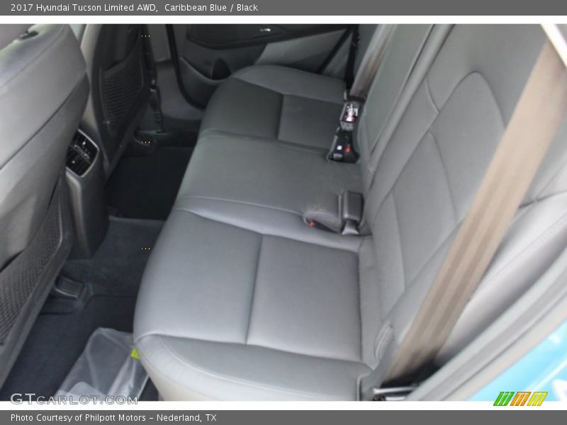 Caribbean Blue / Black 2017 Hyundai Tucson Limited AWD
