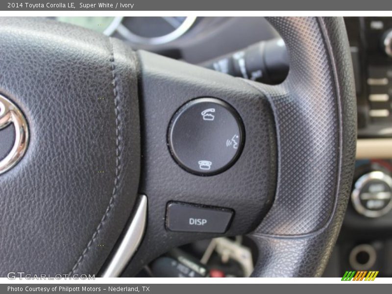 Super White / Ivory 2014 Toyota Corolla LE