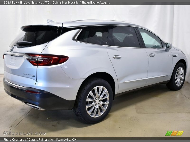 Quicksilver Metallic / Shale/Ebony Accents 2019 Buick Enclave Essence AWD