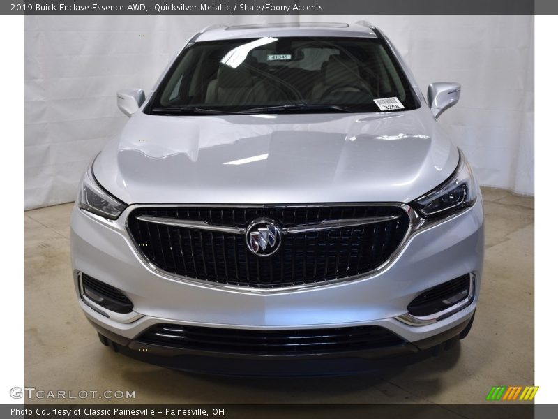 Quicksilver Metallic / Shale/Ebony Accents 2019 Buick Enclave Essence AWD