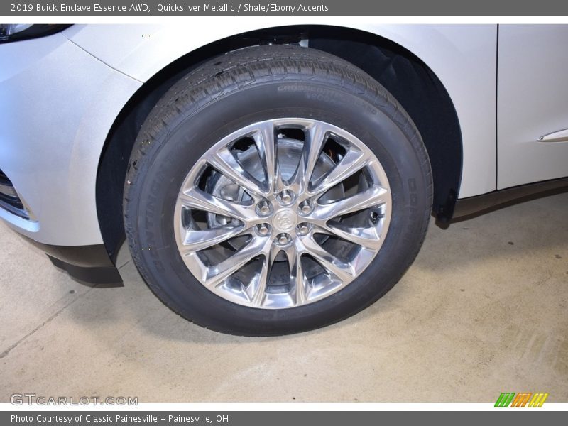 Quicksilver Metallic / Shale/Ebony Accents 2019 Buick Enclave Essence AWD