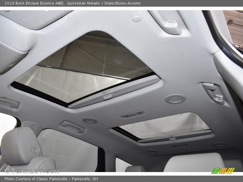Quicksilver Metallic / Shale/Ebony Accents 2019 Buick Enclave Essence AWD