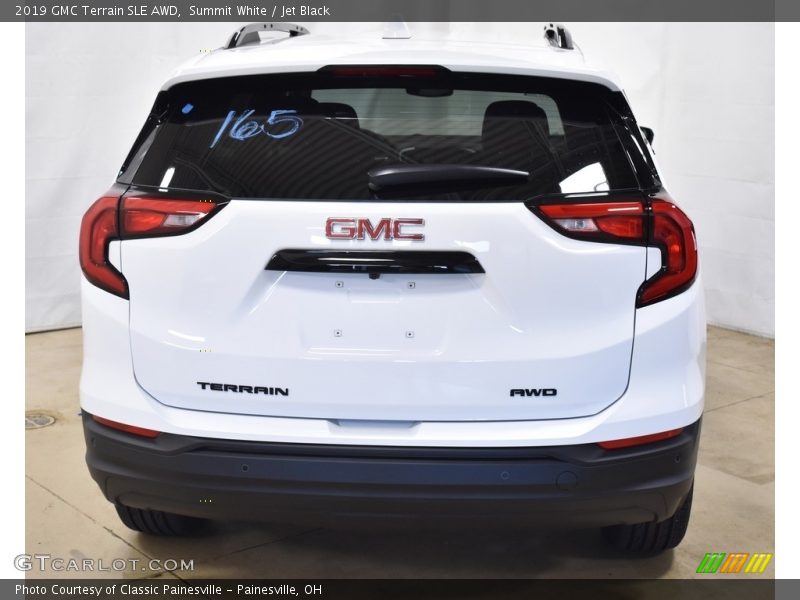 Summit White / Jet Black 2019 GMC Terrain SLE AWD