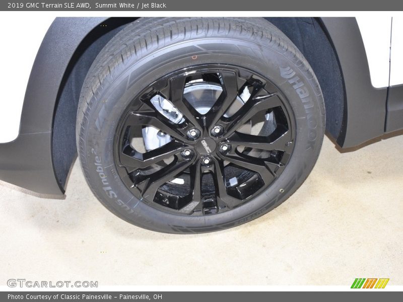 Summit White / Jet Black 2019 GMC Terrain SLE AWD