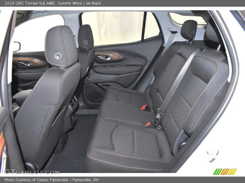 Summit White / Jet Black 2019 GMC Terrain SLE AWD